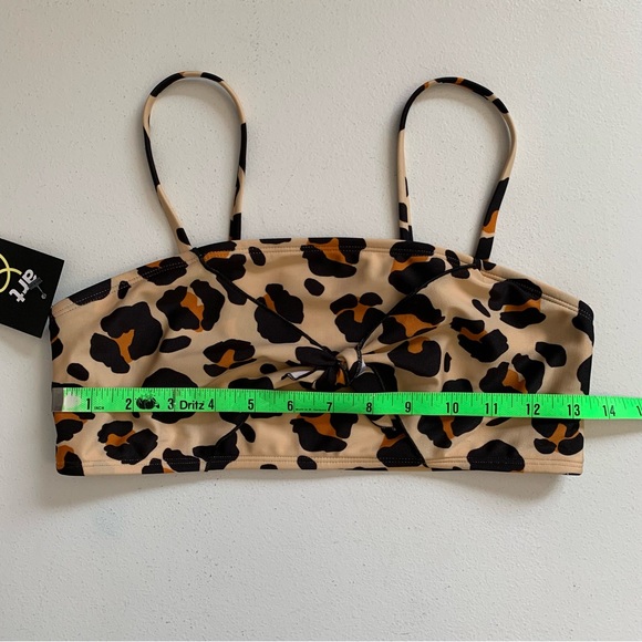 Art Class Cheetah Print Bikini Top Girl’s Size XL NWT - Picture 10 of 11